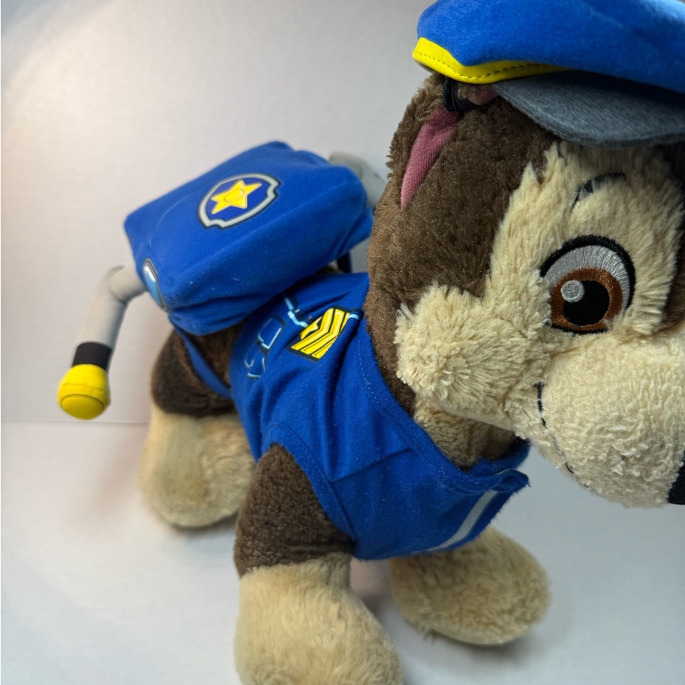 Nickelodeon Paw Patrol Plush Dog Toy Blue and Brown